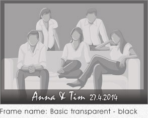 Basic Transparent - black