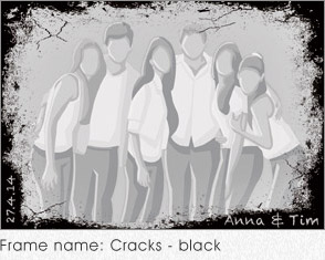 Cracks - black