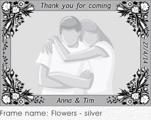 Flowers - silver