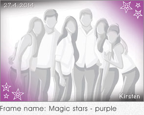 Magic Stars - purple